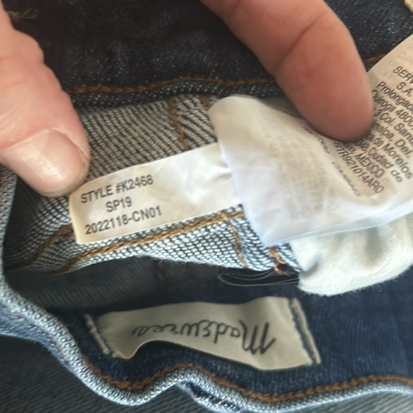 Madewell 10” High-Rise Skinny - Picture 10 of 10
